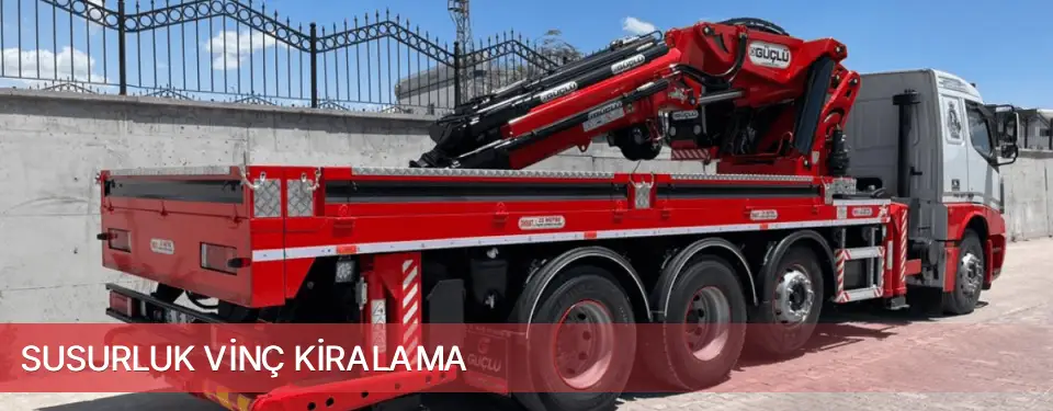 Susurluk İlçemi Vinç Kiralama